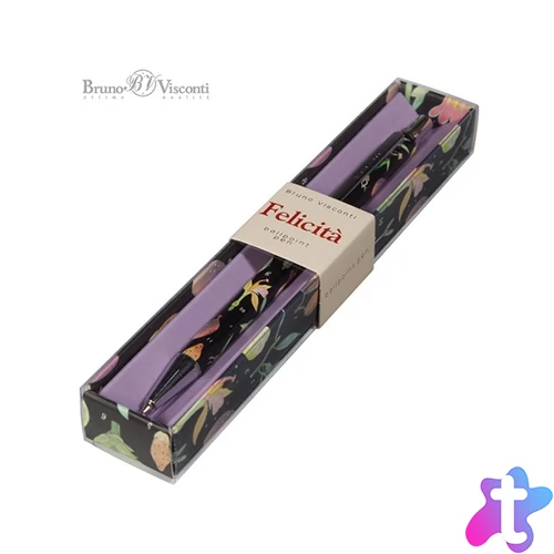 Bruno Visconti Felicita Botany 0,7 mm, kék, fém golyóstoll