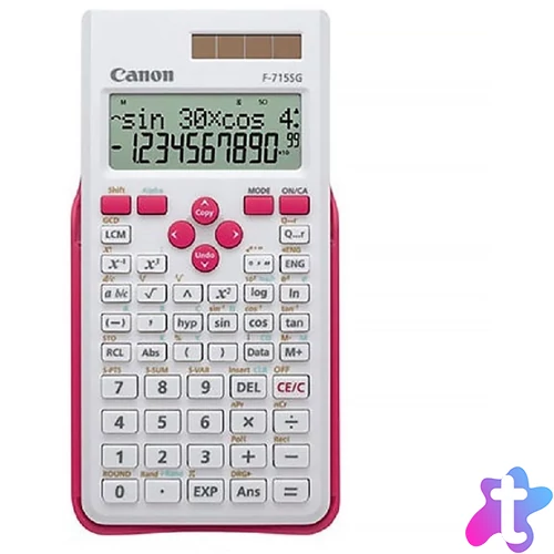 Canon F-715SG fehér-magenta tudományos számológép