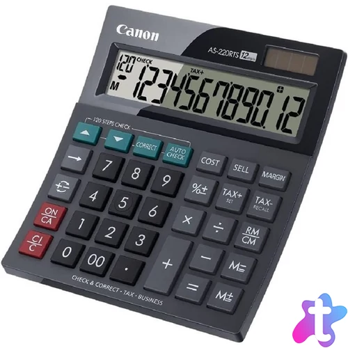 Canon AS-220RTS asztali számológép