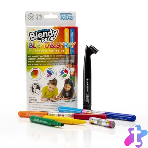 Blendy Pens Blend & Spray szett 12db filctoll