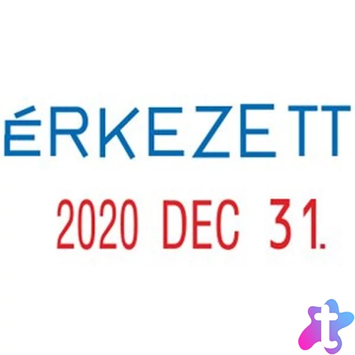 Colop S 160/L ÉRKEZETT feliratos bélyegző BL