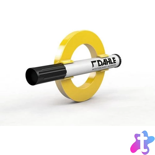 Dahle Mega XL 80mm kör alakú sárga mágneses tartó