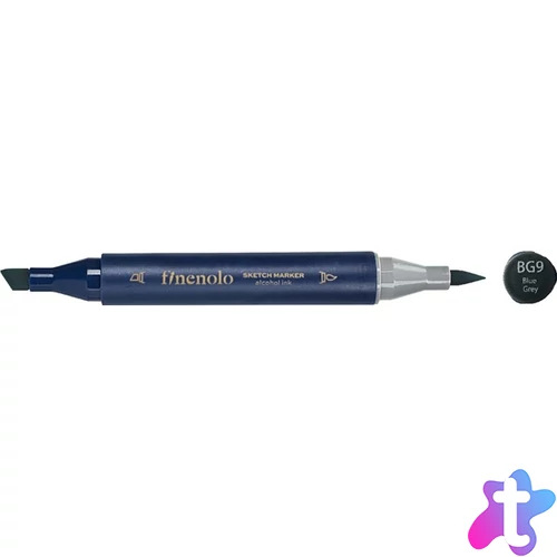 Deli Finenolo BG9 - Blue Grey kétvégű permanent ART marker