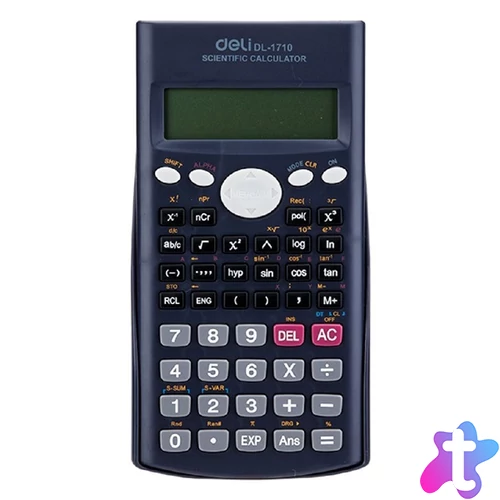 Deli Core DL-1710 240 funkciós fekete tudományos számológép