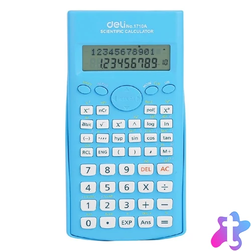 Deli Core DL-1710 240 funkciós világoskék tudományos számológép