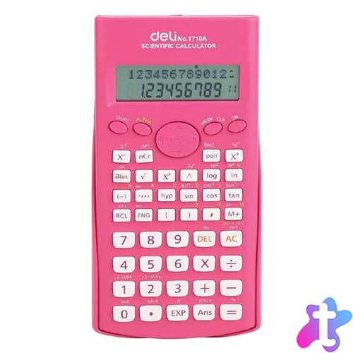 Deli Core DL-1710 240 funkciós magenta tudományos számológép