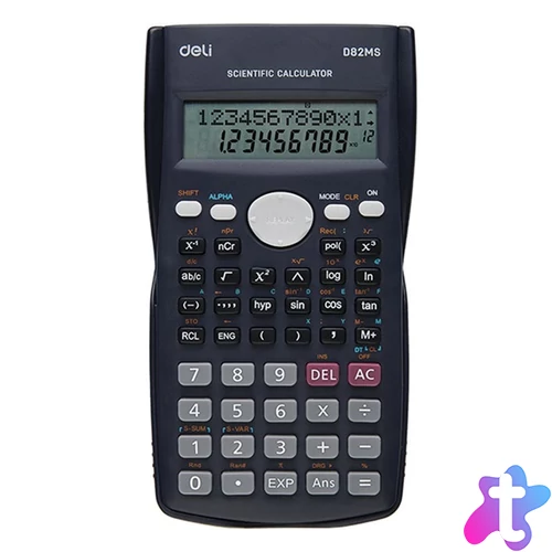 Deli Core D82MS 240 funkciós fekete tudományos számológép