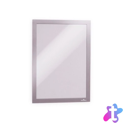 Durable Duraframe A4 2db ezüst öntapadó információs keret