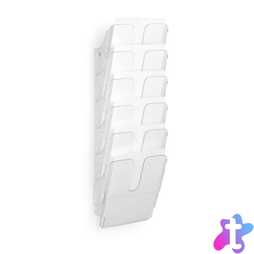 Durable Flexiplus A4 6 rekeszes átlásztó prospektustartó