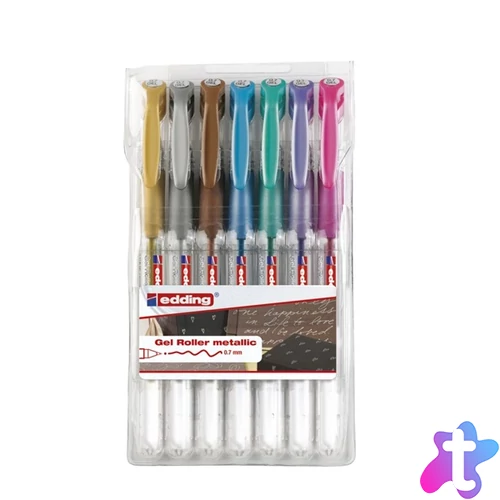 Edding Metallic 2185 7db-os vegyes színű zseléstoll