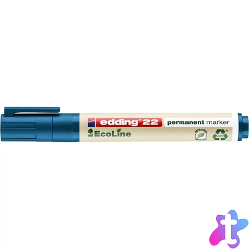 Edding 22 Ecoline kék permanent marker