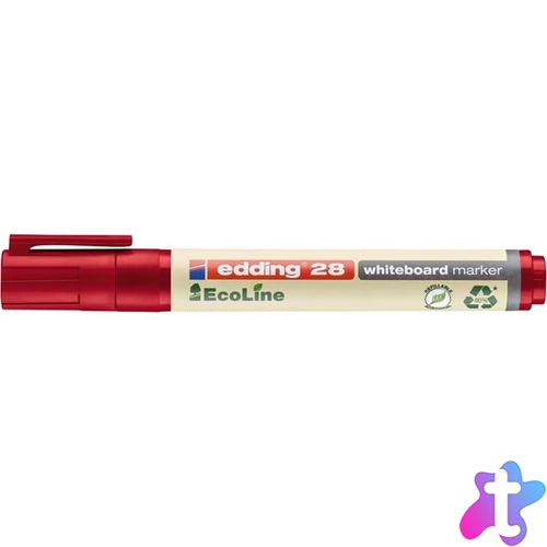 Edding 28 Ecoline piros táblamarker