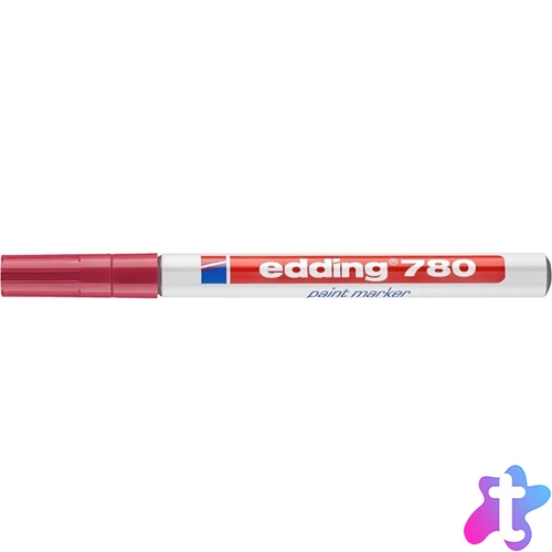 Edding 780 0,8mm piros lakkmarker