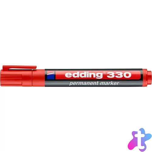 Edding 330 1-5 mm Permanent piros marker