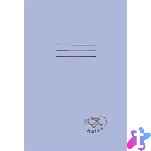 A4 karton kék pólyás dosszié