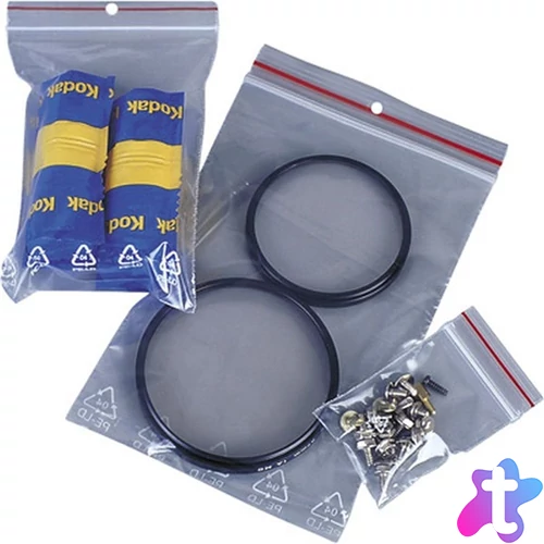 25 x 35cm 100 db simítózáras tasak