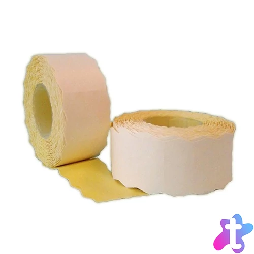 25x16mm 5db/csomag sárga árazógépszalag