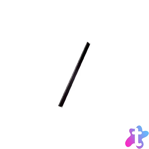 12mm fekete 25db-os iratsín