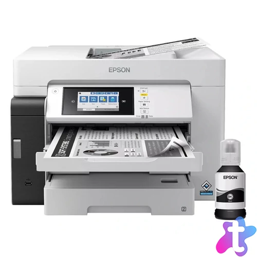 Epson EcoTank M15180 A3 mono nyomató MFP, Duplex, WiFi/USB/LAN, 4500 oldal tinta a dobozban