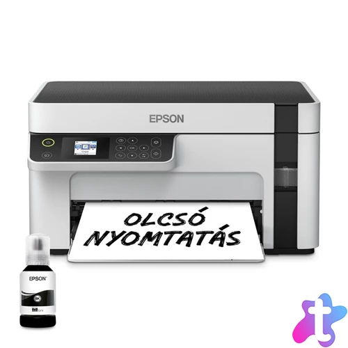 Epson EcoTank M2120 mono nyomató MFP, WiFi, 5000 oldal tinta a dobozban