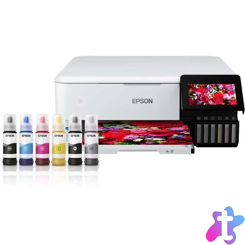 Epson EcoTank L8160 fotónyomtató MFP, WiFi/USB/LAN, 1800 fotóra elegendő tinta a dobozban