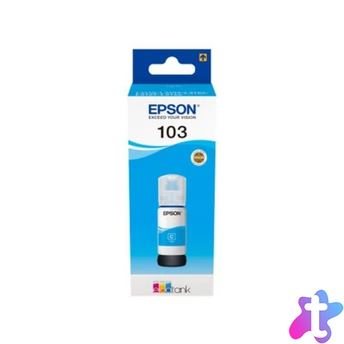 Epson C13T00S24A EcoTank 103 65ml cián tintapalack