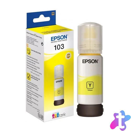 Epson C13T00S44A EcoTank 103 65ml sárga tintapalack
