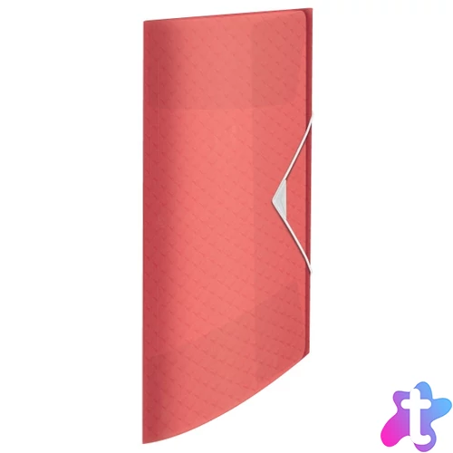 Esselte ColourBreeze PP korall gumis mappa