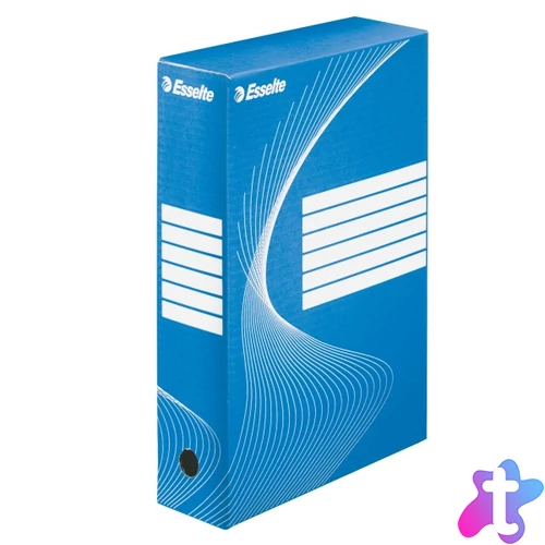 Esselte Boxycolor 8cm kék archiváló doboz