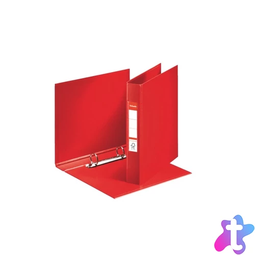 Esselte Standard A5 2 gyűrűs piros gyűrűskönyv