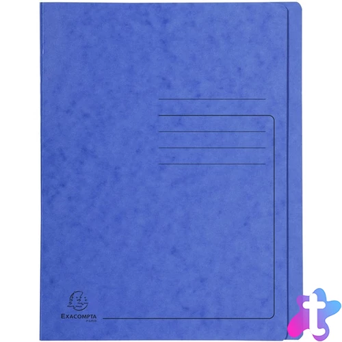 Exacompta A4 kék prespán gyorsfűző