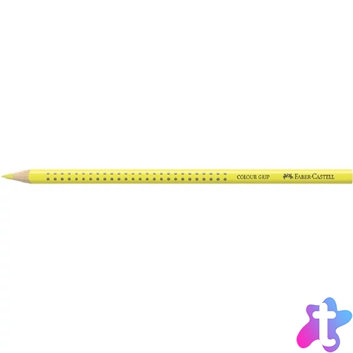 Faber-Castell Grip háromszögletű citromsárga színes ceruza