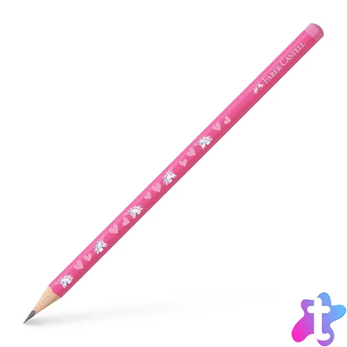 Faber-Castell Unikornis HB háromszögletű rózsaszín grafitceruza