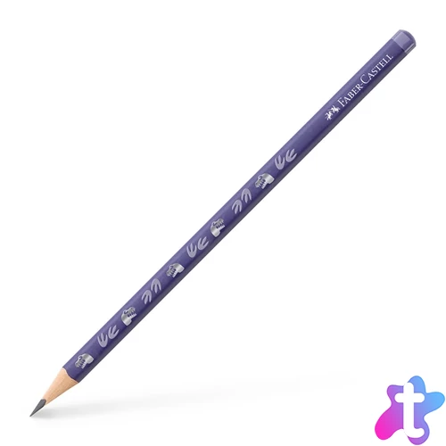 Faber-Castell Dinoszaurusz HB háromszögletű kék grafitceruza