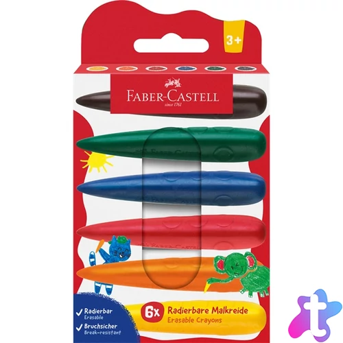 Faber-Castell 6 db ujj formájú zsírkréta készlet
