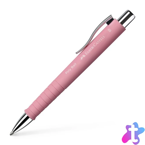 Faber-Castell Poly Ball rózsa golyóstoll