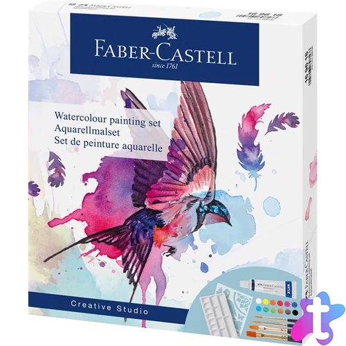 Faber-Castell Creative Studio 18 db akvarell festőkészlet