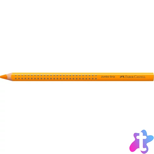 Faber-Castell Grip Jumbo háromszögletű sütőtök narancs színes ceruza