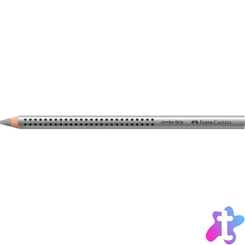 Faber-Castell Grip Jumbo háromszögletű ezüst színes ceruza