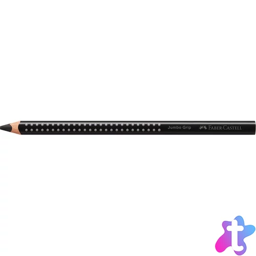 Faber-Castell Grip Jumbo háromszögletű fekete színes ceruza