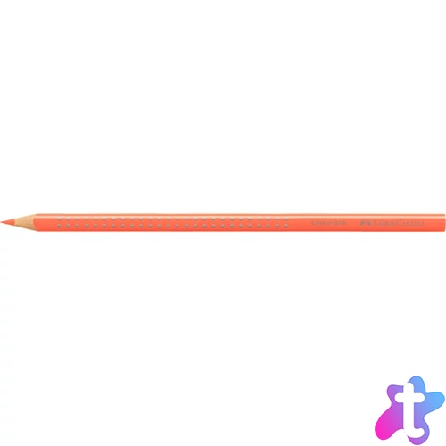 Faber-Castell Grip háromszögletű neon narancs színes ceruza