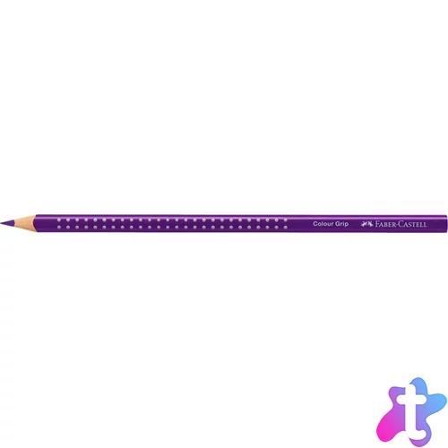 Faber-Castell Grip háromszögletű szőlőlila színes ceruza