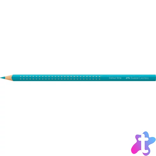 Faber-Castell Grip háromszögletű jáde-zöld színes ceruza