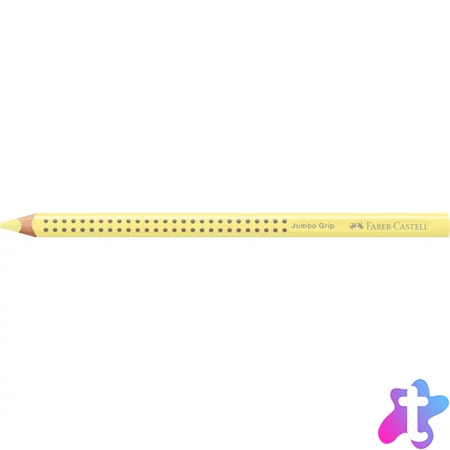 Faber-Castell Grip Jumbo háromszögletű pasztell sárga színes ceruza