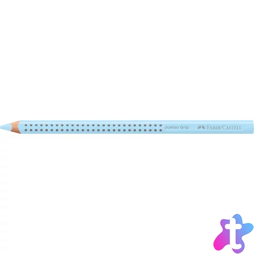 Faber-Castell Grip Jumbo háromszögletű pasztell kék színes ceruza