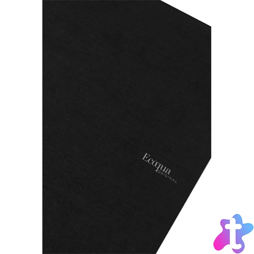 Fabriano Ecoqua A5 70lapos fekete sima spirálfüzet