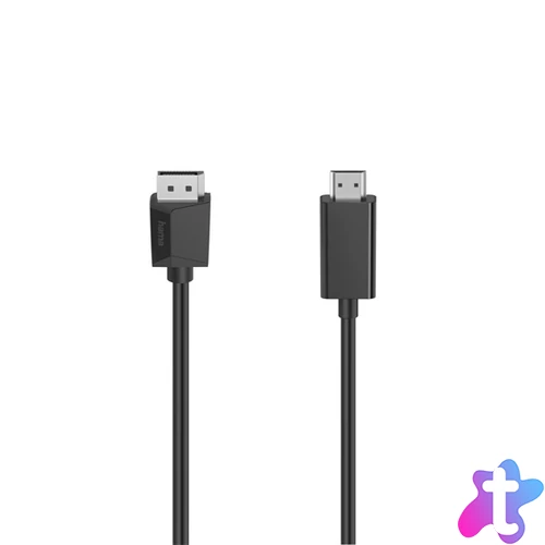 Hama 200712 Displayport - HDMI 1,5m UHD kábel