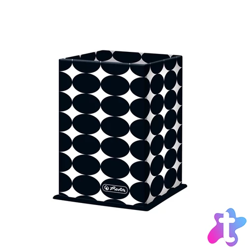Herlitz Just Black írószertartó