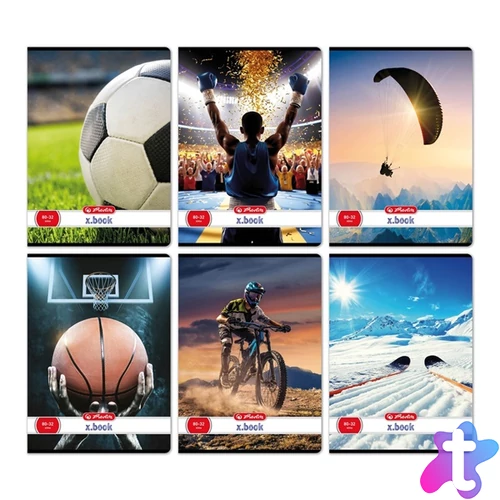 Herlitz Sport II A4 80-32 sima füzet