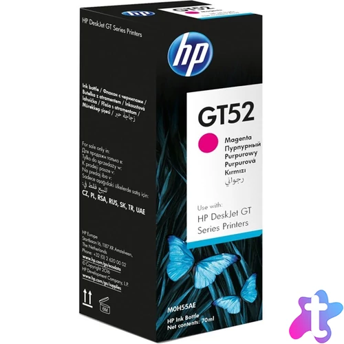 HP M0H55AE (GT52) magenta tinta tartály
